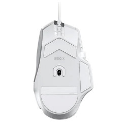 Chuột Gaming Logitech G502 X có dây màu trắng