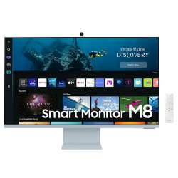 Màn hình Samsung M8 LS32BM80BUEXXV (Màn thông minh/ 31.5Inch/ 4K (3840x2160)/ 4ms/ 60HZ/ 400cd/m2/ VA/ Tích hợp Loa/Bluetooth/Wireless)