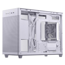 Vỏ máy tính ASUS Prime AP201 Tempered Glass M-ATX White