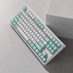 Bàn phím cơ Vortex 8700 MultiX Summer Gateron Pro Silver switch