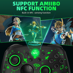 Tay cầm chơi game IINE Wireless Controller Wake Up Support NFC Amiibo Compatible Nintendo Switch/Switch OLED/PC Steam L823