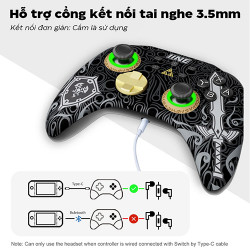 Tay Cầm Chơi Game Không Dây IINE Phiên Bản Zelda