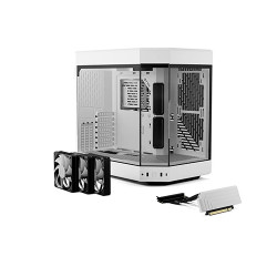 Vỏ Case HYTE Y60 Snow White (ATX, 3 Fan, Cable PCIe 4.0)
