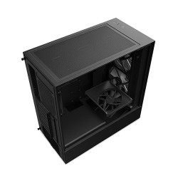 Vỏ Case NZXT H5 Flow RGB Black (Mid Tower, 4 Fan)