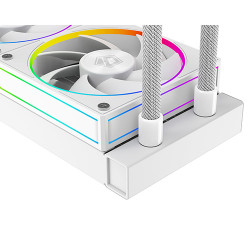 Bộ tản nhiệt nước ID-COOLING SPACE SL360 White (Màn Hình LCD Hiển Thị Thông Số)