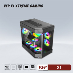 Vỏ Case VSP X1 EXTREME GAMING Black