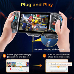 Tay cầm chơi game IINE Switch Handheld One-Piece Joypad Controller L744