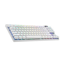 Bàn phím cơ Logitech G Pro X TKL LightSpeed Wireless White Tactile switch