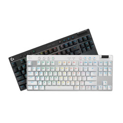 Bàn phím cơ Logitech G Pro X TKL LightSpeed Wireless White Tactile switch