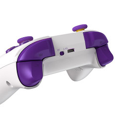 Tay cầm chơi game DareU H105 Wireless White Purple