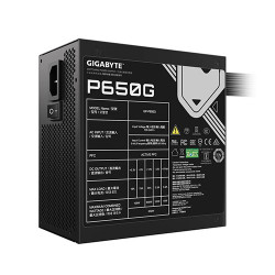 Nguồn máy tính Gigabyte GP-P650G (650W, 80 plus Gold)