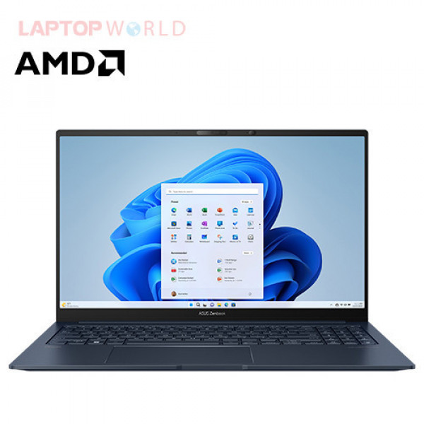 Laptop Asus Zenbook 15 UM3504DA-NB74 (Ryzen 7-7735U, Ram 16GB, 512GB SSD, AMD Radeon Graphics, 15.6inch FHD, Win 11, Xanh)