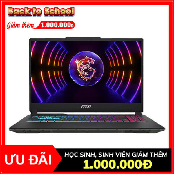 Laptop MSI Cyborg 15 A13VFK 876VN (Intel Core i7-13620H | 16GB | 512GB | RTX 4060 | 15.6 inch FHD 144Hz | Win11 | Đen)