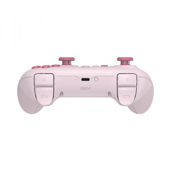 Tay cầm chơi game 8BitDo Ultimate C Bluetooth Controller For Nintendo Switch Màu Hồng