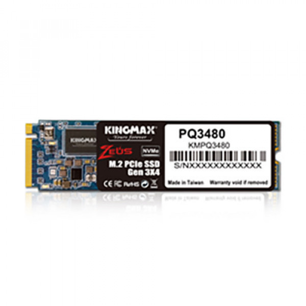 Ổ cứng SSD KINGMAX Zeus PQ3480 1TB NVMe M.2 2280 PCIe Gen 3x4 (KMAXPQ34801TB)