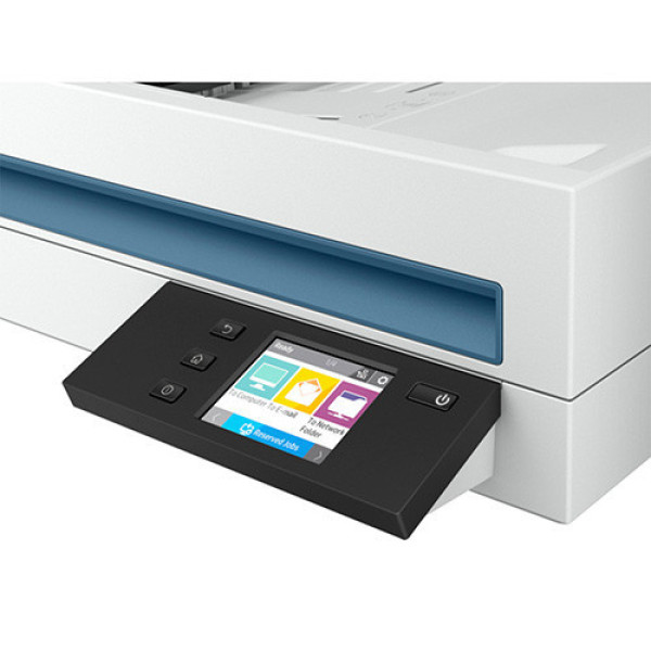 Máy scan HP ScanJet Enterprise Flow N6600 FNW1 20G08A (Scan đảo mặt | Mặt kính phẳng | ADF | A4 | A5 | USB | LAN | WIFI)