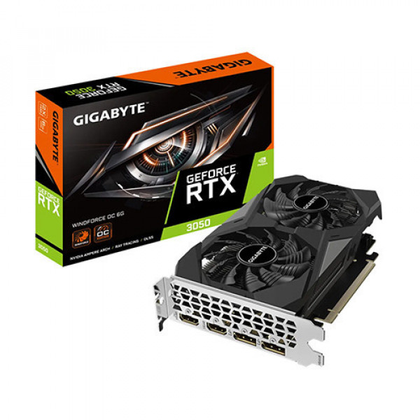 VGA Gigabyte RTX 3050 Windforce OC 6GB (N3050WF2OC -6GD)