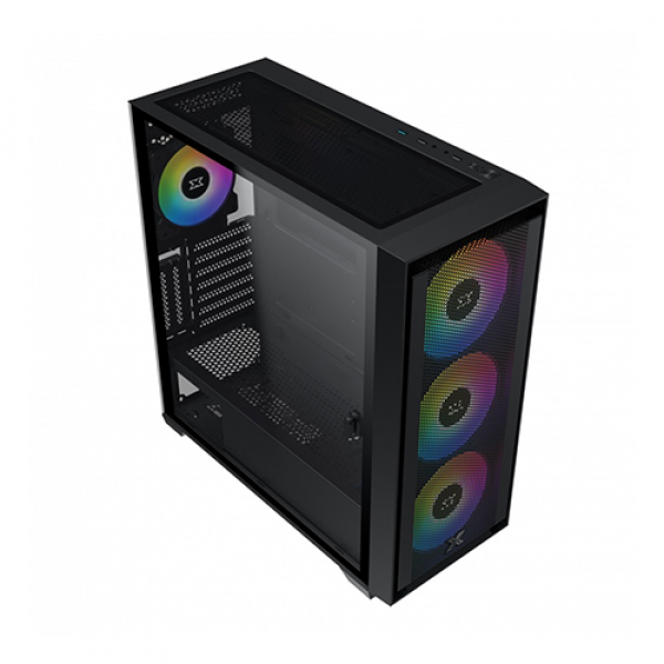 Vỏ Case Xigmatek ANUBIS PRO 4FX EN40771 ( EATX, 4 Fan ARGB, Màu Đen)