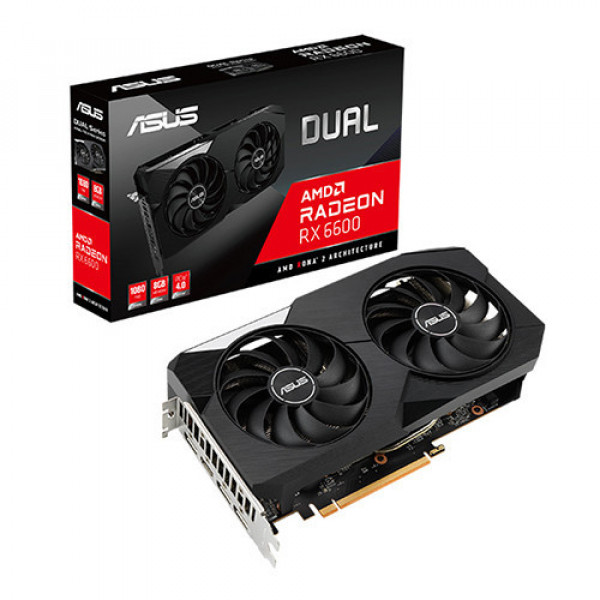 VGA Asus RX 6600 V2 8GB GDDR6