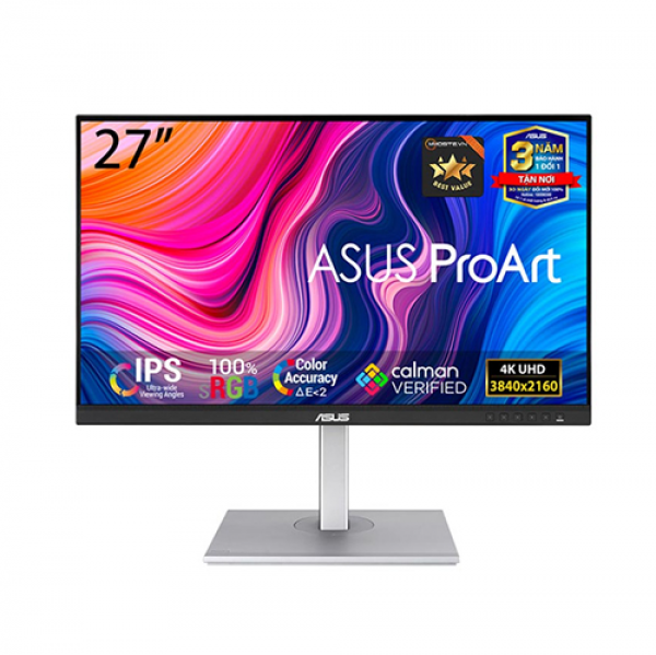 Màn hình ASUS ProArt PA279CV-J (27 inch | IPS | 4K UHD | 60Hz | 5ms | Chuyên Đồ Họa)