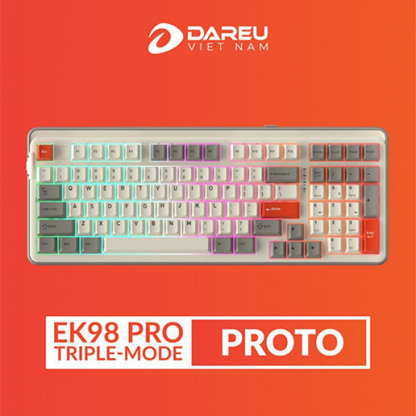 Bàn phím cơ DareU EK98 Pro Triple Mode Proto DareU Dream switch