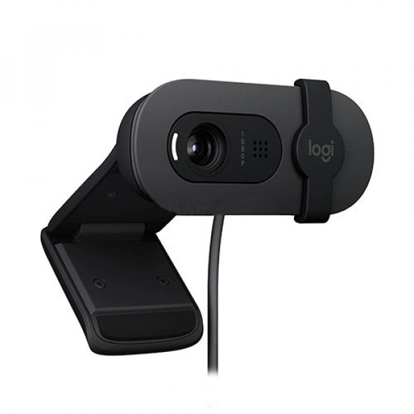 Webcam Logitech Brio 100 Full HD 1080p Than chì - 960-001587
