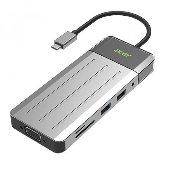 Hub chuyển đổi Acer USB-C 9 in 1  (ZL.DCK11.005)