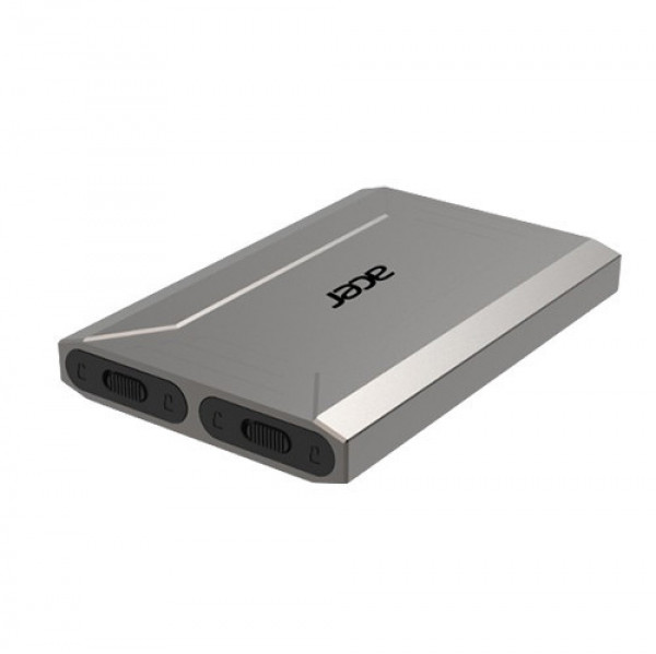 Hub chuyển đổi Acer USB-C Dual Bay NVMe M.2 SSD Enclosure (ZL.DCK11.008)