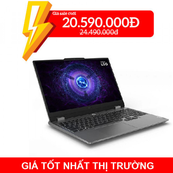 Laptop Lenovo LOQ 15ARP9 AI 83JC007JVN (Ryzen™ 5-7235HS | 24GB | 512GB | RTX™ 3050 | 15.6 inch FHD 144Hz | Win 11 | Xám)