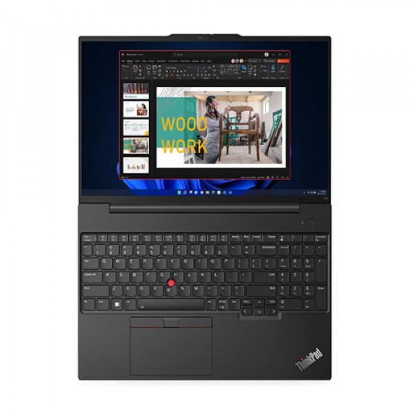 Laptop Lenovo ThinkPad E16 Gen 1 21JN00GKVA (Core™ i5-13420H | 16GB | 512GB | Intel® UHD Graphics | 16 inch WUXGA | No OS | Đen)