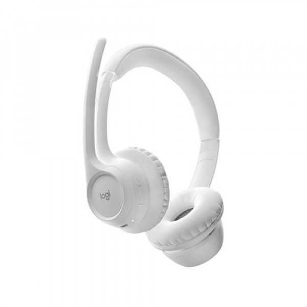 Tai nghe không dây Logitech Zone 300 Off-White (Bluetooth 5.3/Trắng)