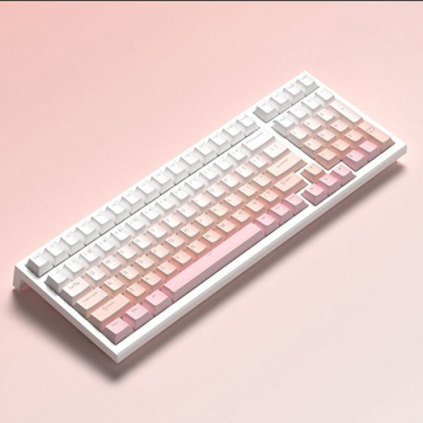 Bàn phím cơ FL-Esports FL100 CPM Sakura Pink Wireless FLCMMK Ice Pink Switch