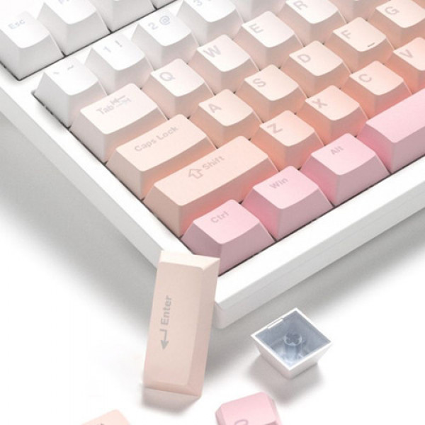 Bàn phím cơ FL-Esports FL100 CPM Sakura Pink Wireless FLCMMK Ice Pink Switch