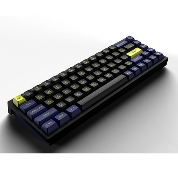 Bàn phím cơ FL-Esports FL680SAM Night Black Wireless Gateron Cap Yellow switch