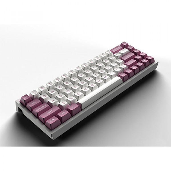 Bàn phím cơ FL-Esports FL680SAM Peach Wireless Gateron Cap Silver switch