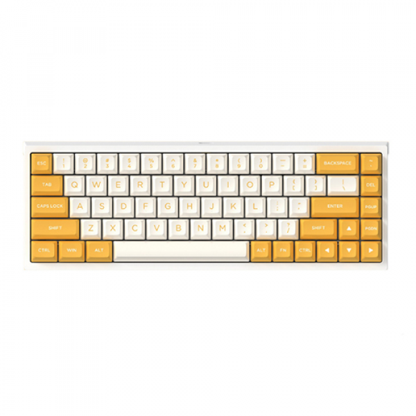 Bàn phím cơ FL-Esports FL680SAM Banana Wireless Gateron Cap Yellow switch