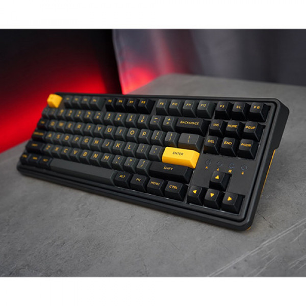 Bàn phím cơ FL-Esports CMK87 SAM Polar Night Black 3 Mode Kailh Box Red switch