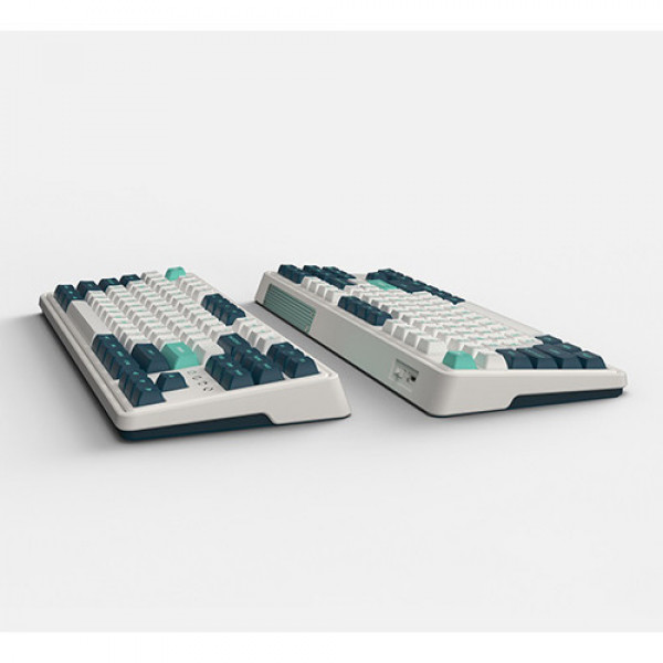 Bàn phím cơ FL-Esports CMK87 SAM Cool Mint 3 Mode Kailh Box White switch