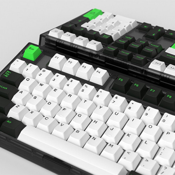 Bàn phím cơ FL-Esports GP108CP Blackish Green Gasket Mount Kailh Box White switch