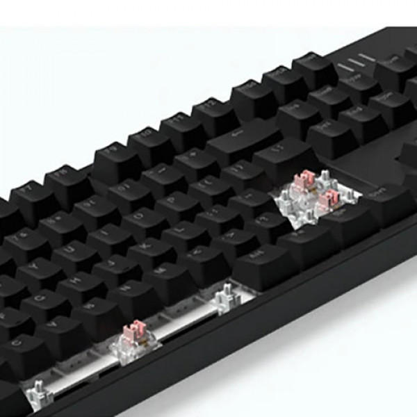 Bàn phím cơ FL-Esports MK104 Pro Black Outemu Red Switch