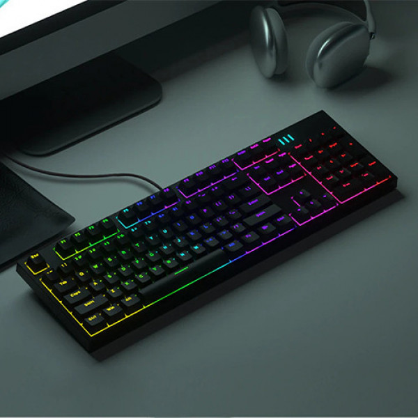 Bàn phím cơ FL-Esports MK104 Pro Black Outemu Brown Switch