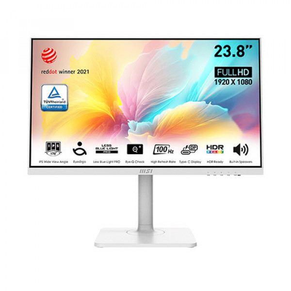 Màn hình MSI MODERN MD2412PW (23.8 inch | FHD | IPS | 100Hz | 1ms | Loa | USB-C)