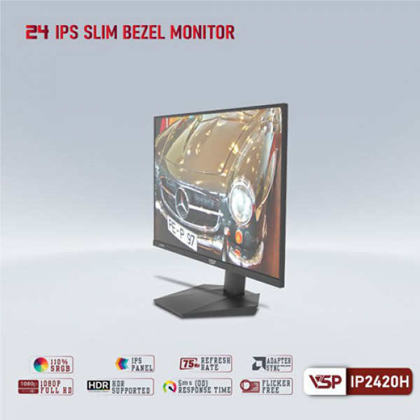 Màn hình VSP IP2420H (23.8 inch | FHD | IPS | 75Hz | 5ms)