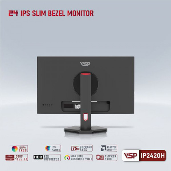 Màn hình VSP IP2420H (23.8 inch | FHD | IPS | 75Hz | 5ms)