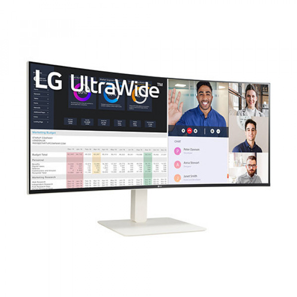 Màn Hình LG UltraWide 38WR85QC-W (38 inch | Nano IPS | WQHD | 144Hz | 1ms | Cong)
