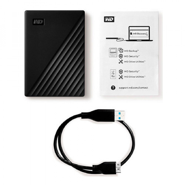 Ổ cứng di động WD My Passport 2.5 inch 2TB - WDBYVG0020BBK-WESN (Đen)