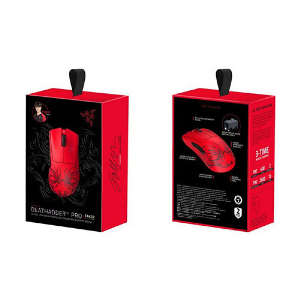 Chuột Razer DeathAdder V3 Pro Wireless Faker Edition