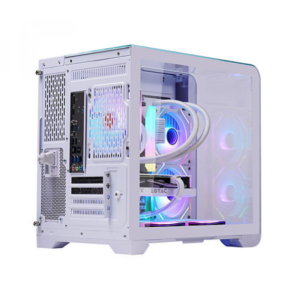 Vỏ Case MIK BARBATOS M WHITE (MATX/MID TOWER/Màu Trắng)