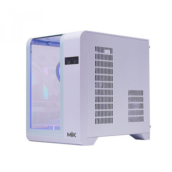 Vỏ Case MIK BARBATOS M WHITE (MATX/MID TOWER/Màu Trắng)