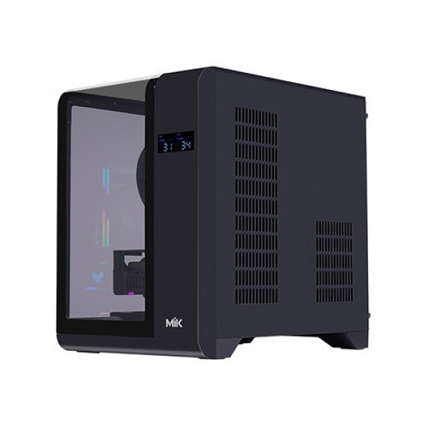 Vỏ Case MIK BARBATOS M BLACK (MATX/MID TOWER/Màu Đen)